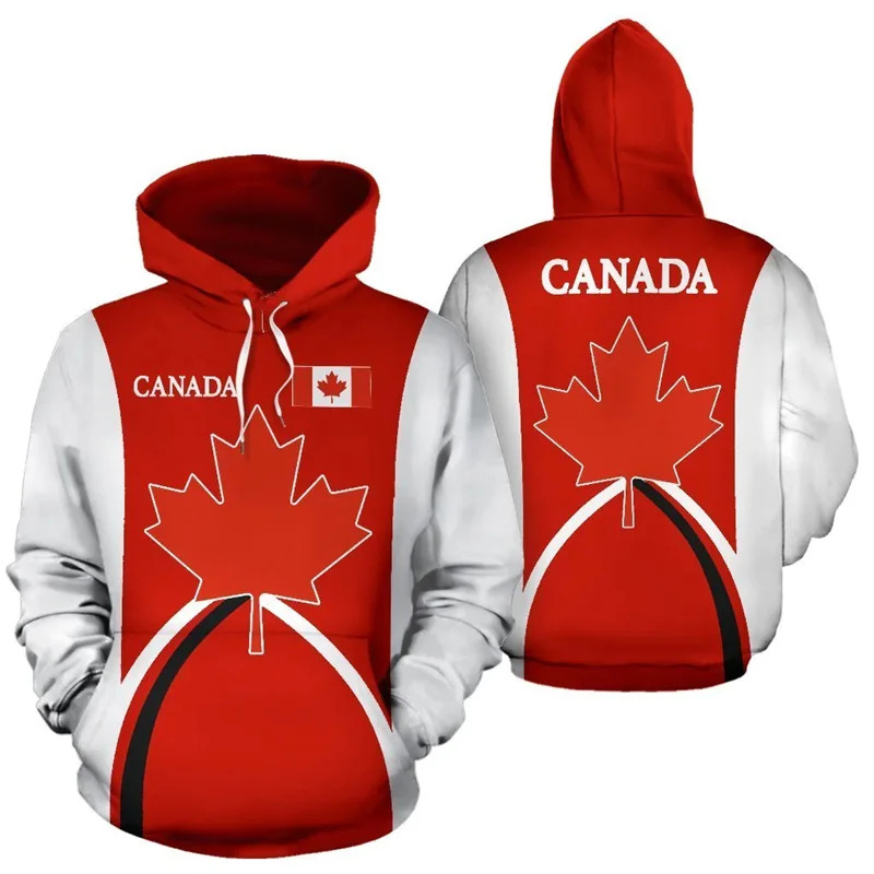 Street Fashion Canada - Bluza z własnym zdjęciem, kanadyjski liść